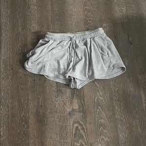 Gray Kids Casual Shorts